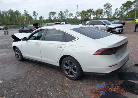 2023 Honda Accord Ex z USA, uszkodzony, nr VIN 1HGCY1F30PA047354